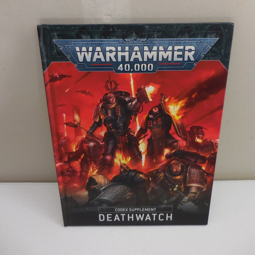 Warhammer 40k Codex Supplement Deathwatch 9th Edition Hardcover Games Workshop